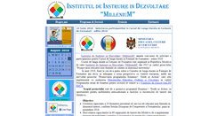 Desktop Screenshot of millenium.md